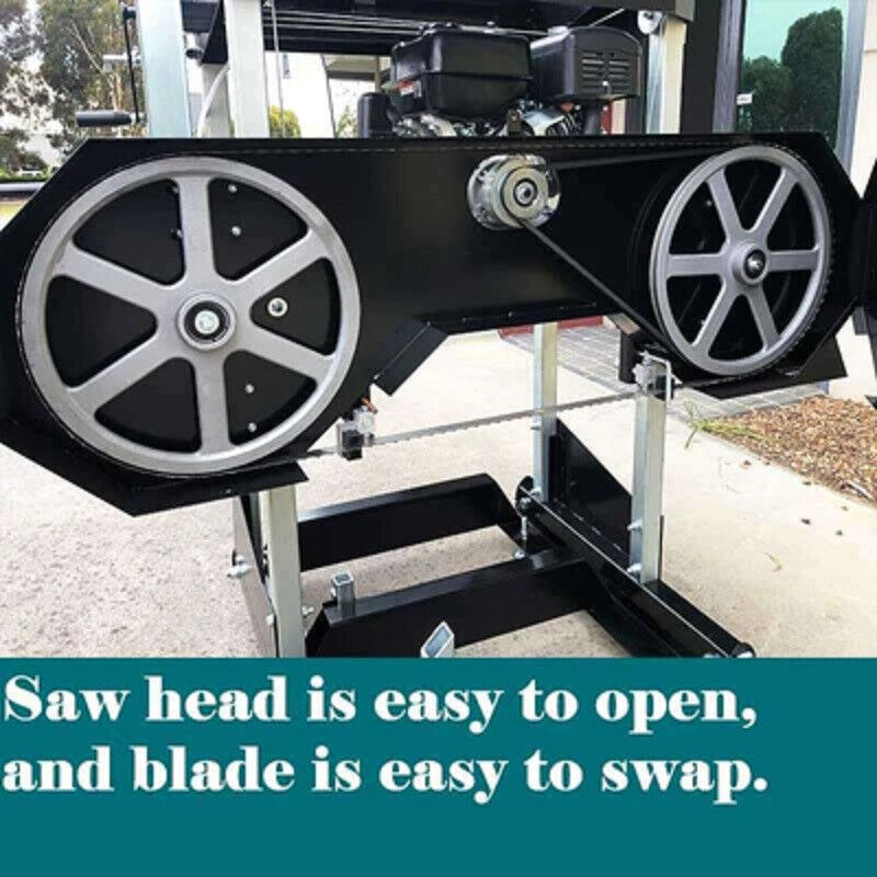 WOOD SAWMILL 26 inch Portable 15HP Rato with E-Start Part No.: SWS26 C35