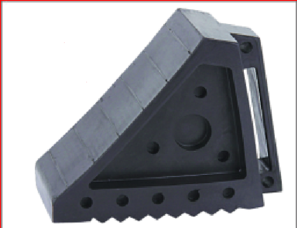 200*100*150mm Rubber Wheel Chock with Handle Part No. JTS001 C1