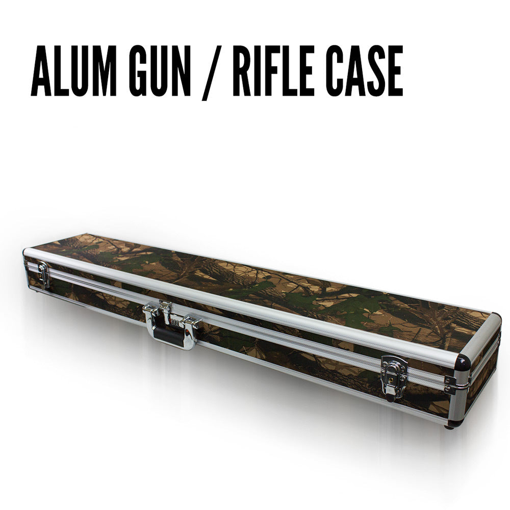 RIFLE CASE – Alum. Camouflage Gun Case Portable Box Part No.: SRIFC Code No. 26