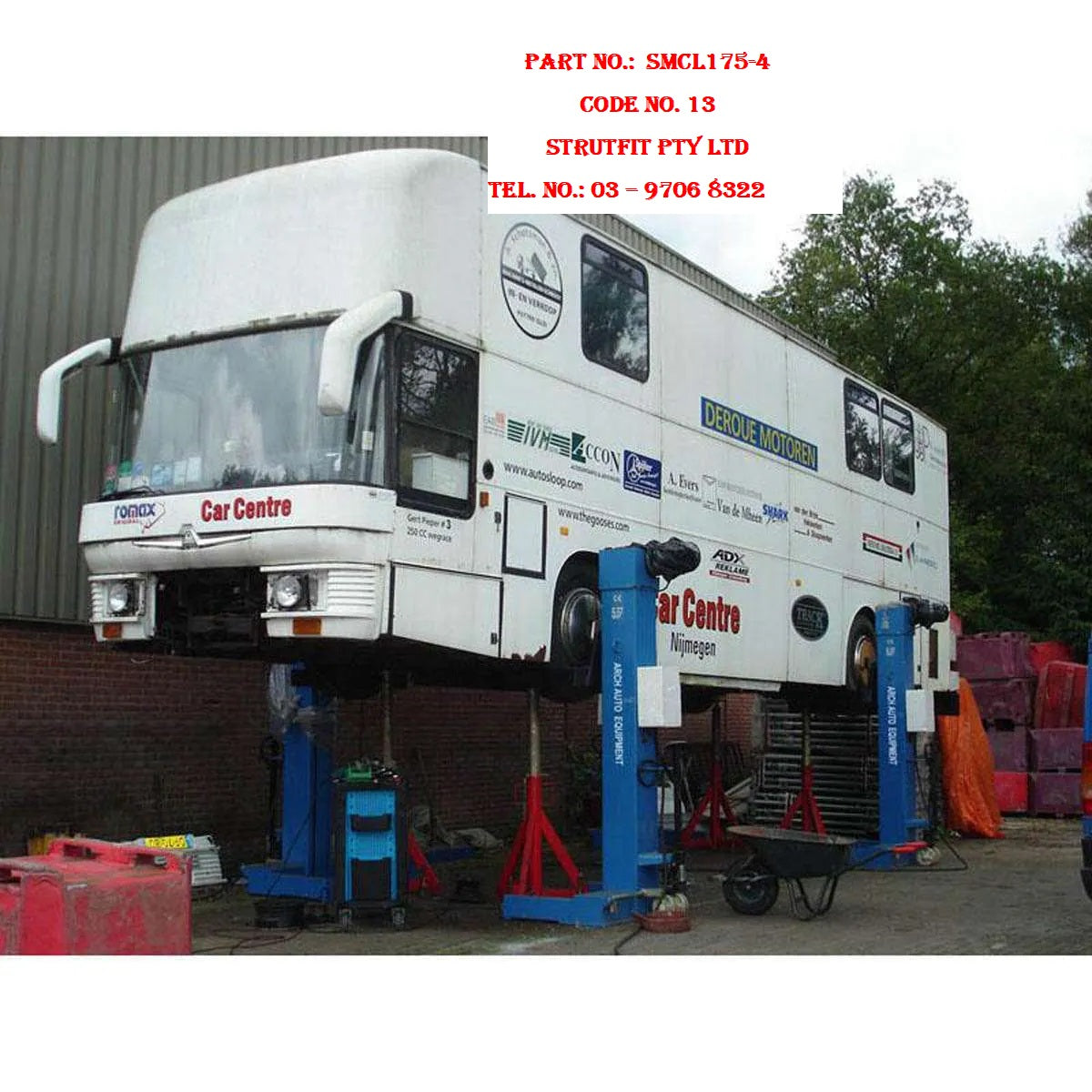 TRUCK/BUS HOIST MOBILE COLUMN Part No SMCL175-4 Code No. 13