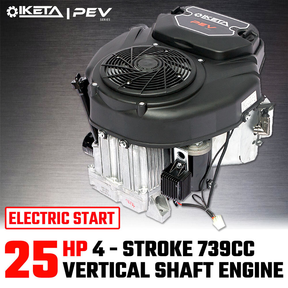 25HP Vert Shaft Eng. Lawn Mower Petrol Motor 4 Stroke OHV Part No. SVE25 C26