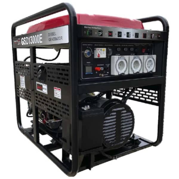 13.75kVa DIESEL GENERATOR Open Frame Part No.: GSD13000E Code No. 1