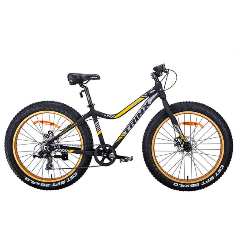 TIGER T106 FAT BIKE SHIMANO 7 speed Bicycle in Orange Part No.: ST106O C41
