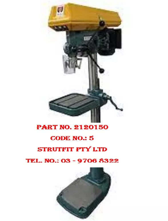 DRILLING MACHINE PRECISION 3M SERIES Part No 2120150 - 3 phase Code 5