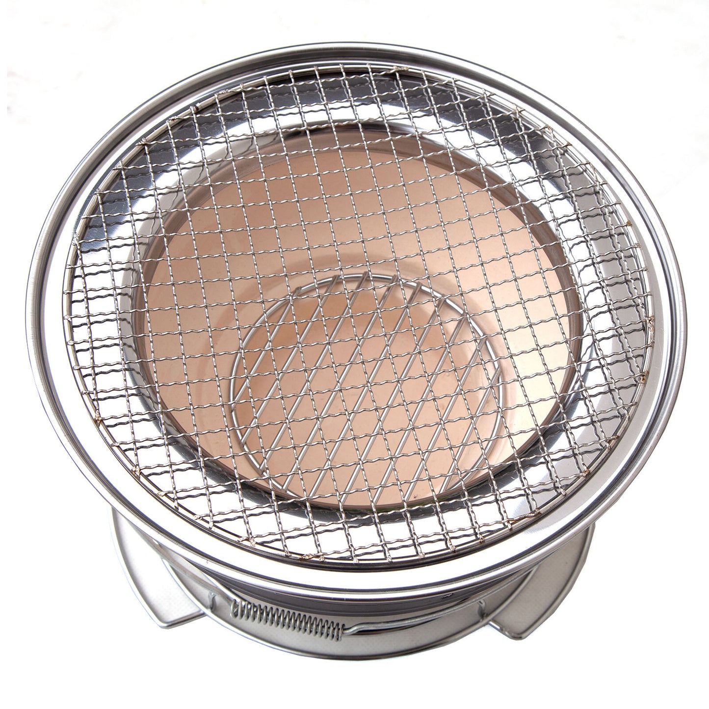 Japanese Korean Ceramic Hibachi BBQ Table Grill Round with Protect Ring Part No.: SHG28 C17