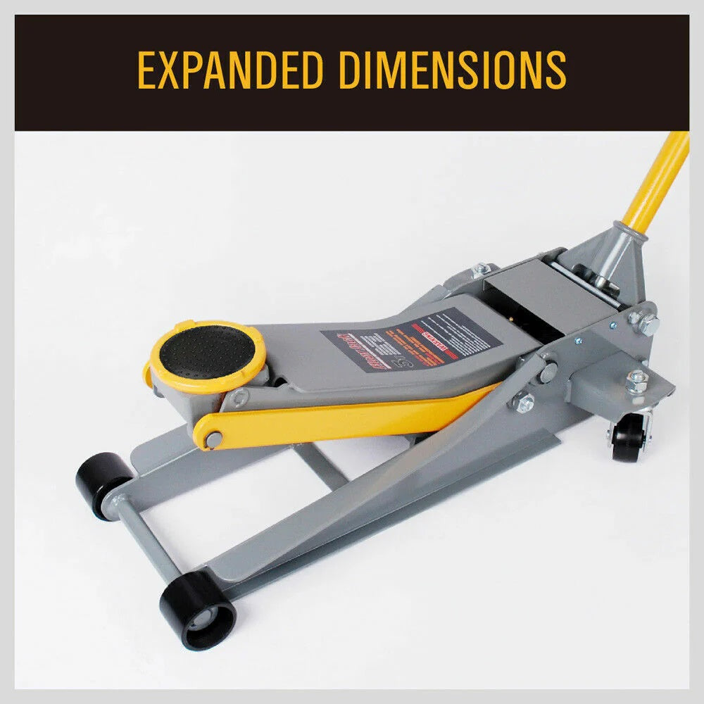 3-T H/D Hyd. Floor Jack – L/Profile Rapid Dual Pump Quick Lift Part No. SJ3T C19
