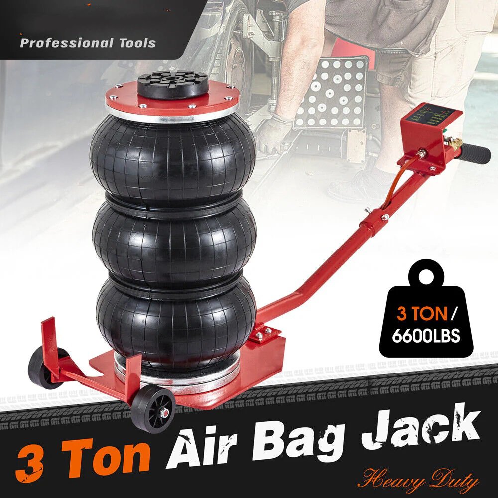 3 T Air Bag Jack – H/Duty 6600 lbs Cap. Part No.: SABJ3 Code 19
