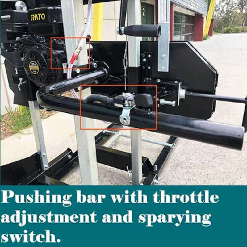 WOOD SAWMILL 26 inch Portable 15HP Rato with E-Start Part No.: SWS26 C35