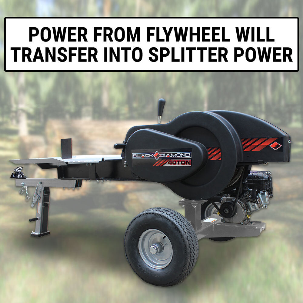 40T Kinetic Log Splitter Flywheel B&Stratton Pet. Eng. Part No. SKLS40 C26