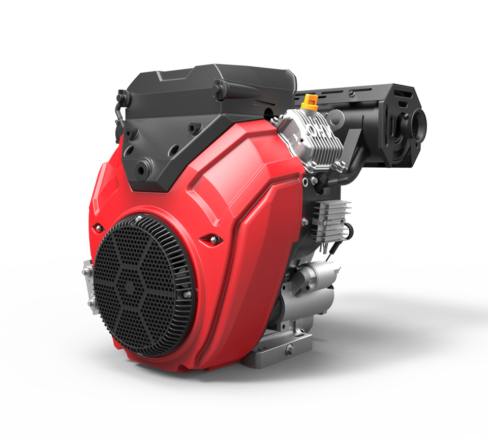 34HP V-Twin Petrol Engine 1" 36.4mm H/ Shaft Part No.: QPE34ESs C1