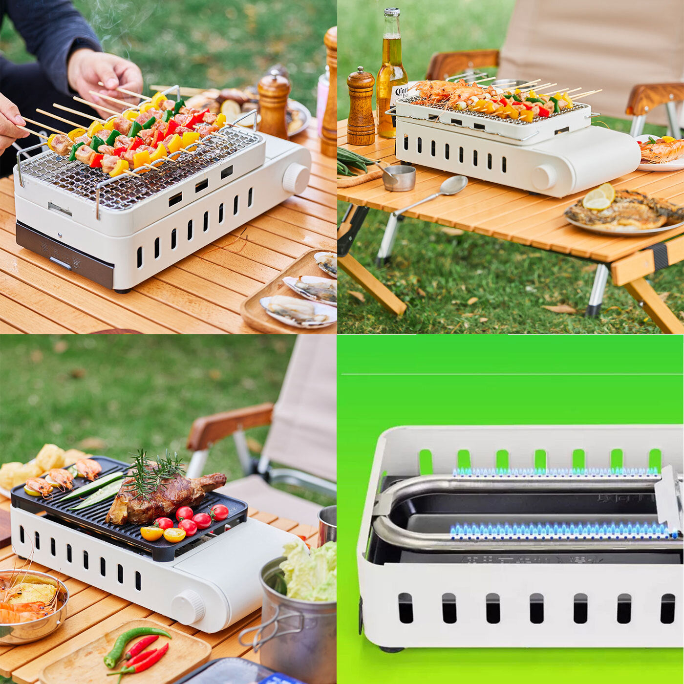 Outdoor Butane Gas Stove for Japanese Korean BBQ Grill Part No.: SBDZ180 C17