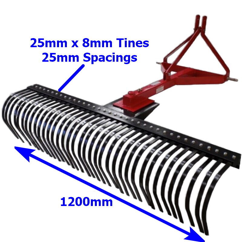 LANDSCAPE RAKE 4ft wide Part No.: FILR4 Code No.: 1