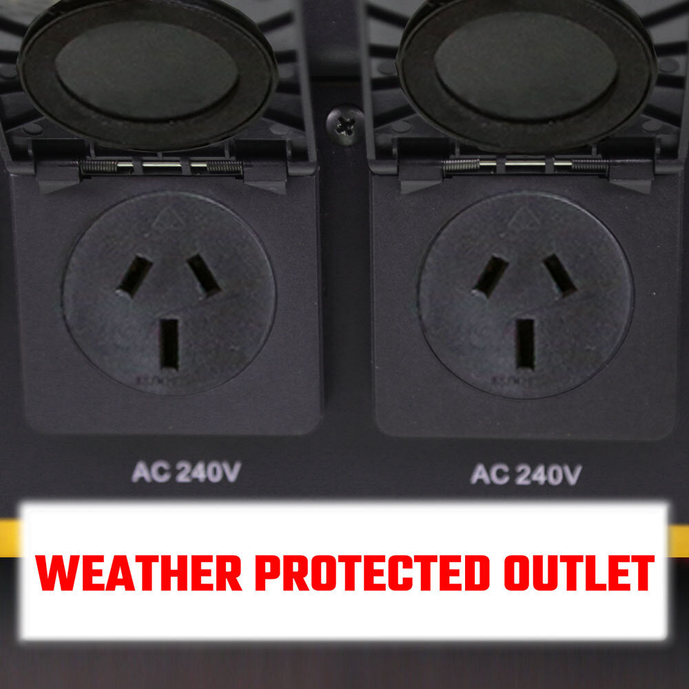 Petrol Generator 4200W Max Site Camping Portable Backup Power Supply Part No.: SPG4200W Code 26