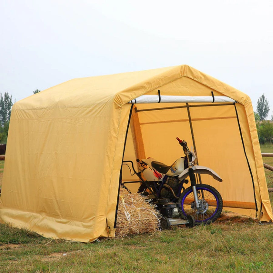 Portable STORAGE GARAGE SHELTER Size 10 x 10 ft Part No. SPSG10 C41