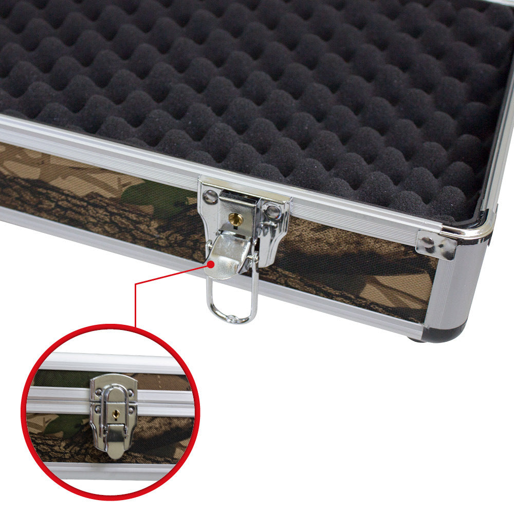 RIFLE CASE – Alum. Camouflage Gun Case Portable Box Part No.: SRIFC Code No. 26