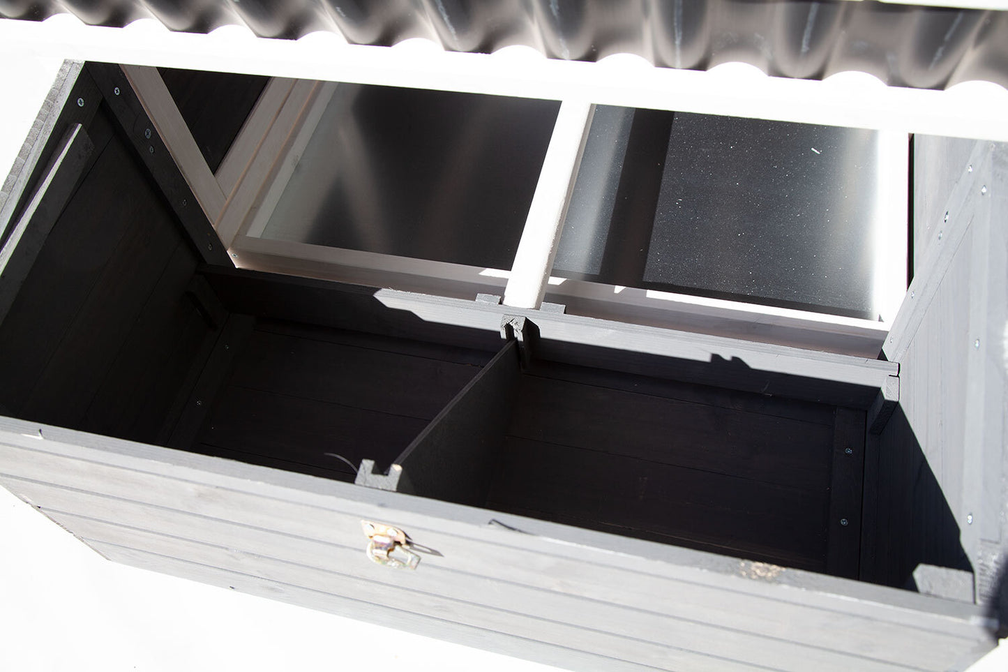 CHICKEN COOP with Run on Wheel PVC Roof Part No.: SDDP1927 Code No. 17