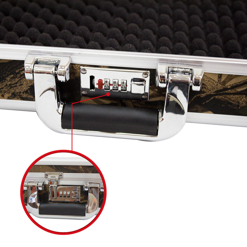 RIFLE CASE – Alum. Camouflage Gun Case Portable Box Part No.: SRIFC Code No. 26