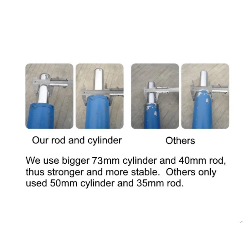 2 Post 4 ton Clear Floor Car Hoist Part No.: SWESH240C C40