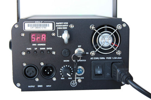 DMX 11 – Channel RGY Laser Disco Light Part No.: SLG06 Code 17