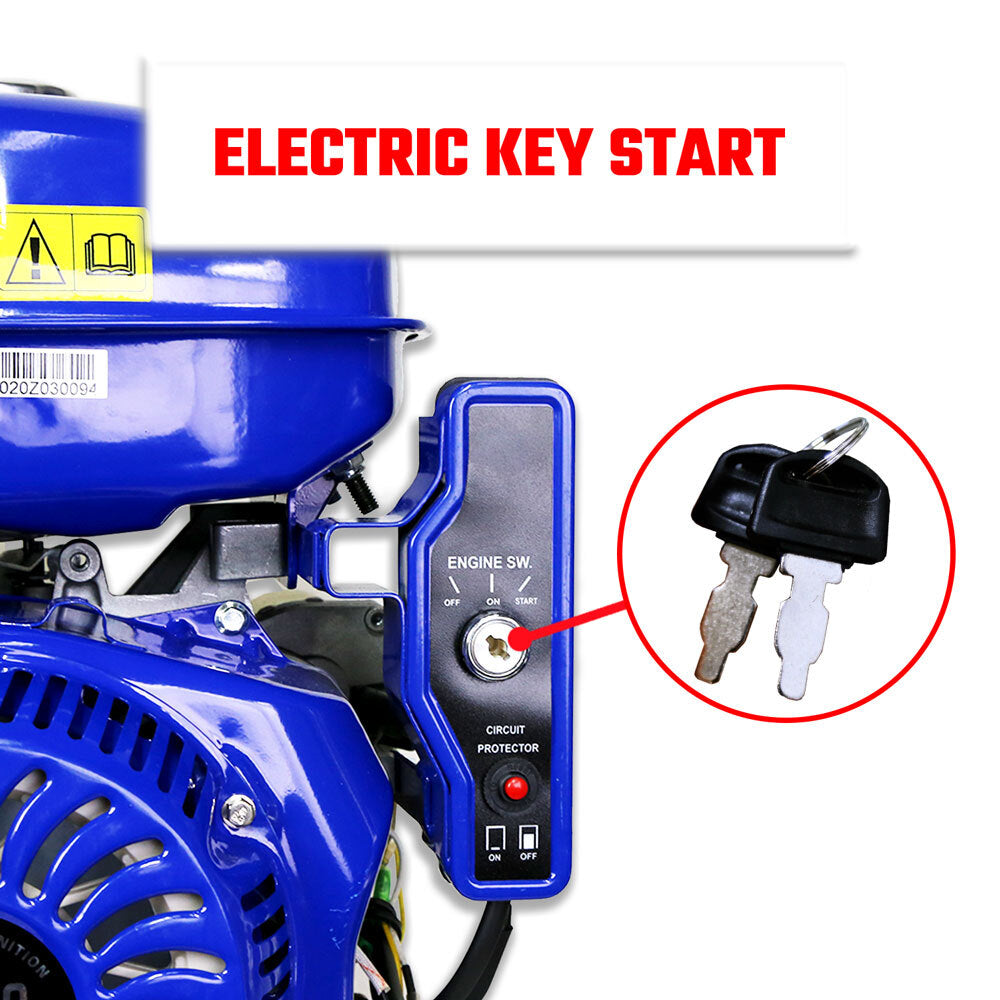 13HP OHV Petrol Engine Stationary Motor Hori. Shaft Electric Start Part No.: SPE13 C26