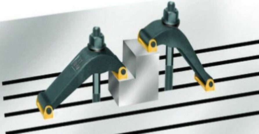 TOGGLE CLAMPS T-SLOT M12 Hold Down Forged U Rotary Tables Jigs Mill Drilling Part No : M12