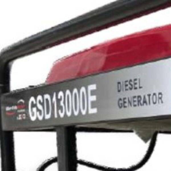 13.75kVa DIESEL GENERATOR Open Frame Part No.: GSD13000E Code No. 1