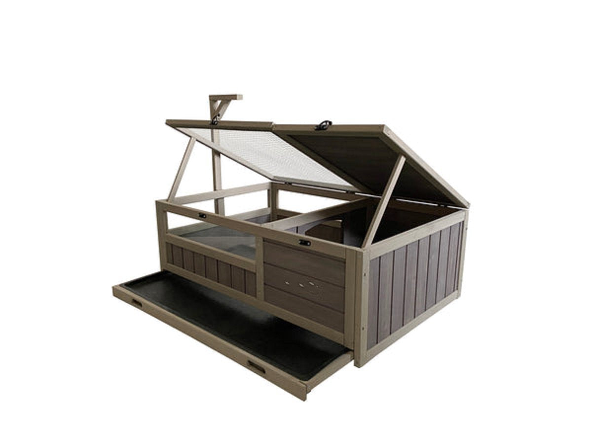 Wooden Tortoise House Large Tortoise Part No.: STH Upgraded Weatherproof Code 41