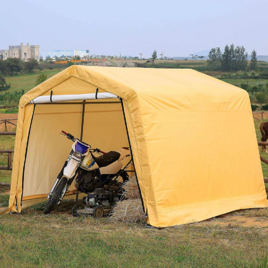 Portable STORAGE GARAGE SHELTER Size 10 x 10 ft Part No. SPSG10 C41