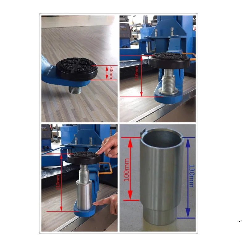 2 Post 4 ton Clear Floor Car Hoist Part No.: SWESH240C C40