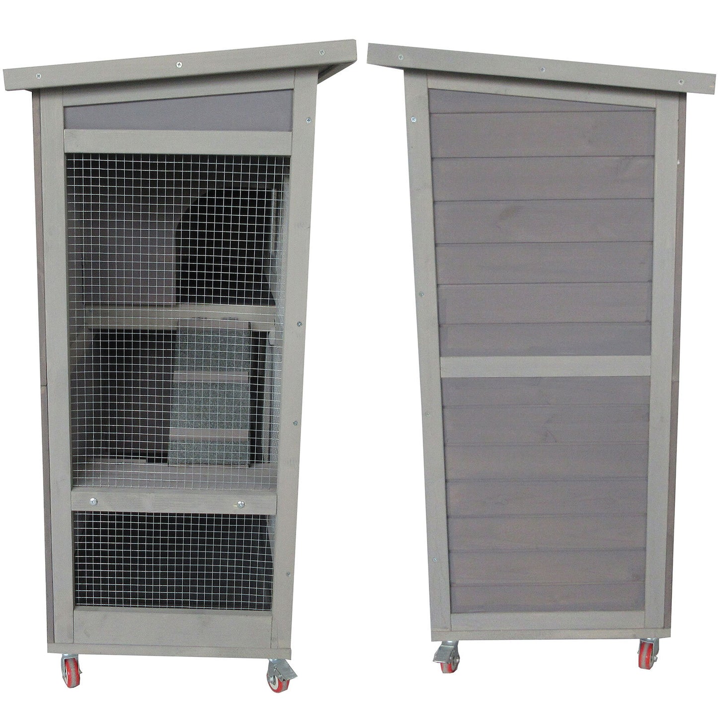 Bunny Palace Two Story Rabbit Hutch Bunny Cage with Wheels Part No.: SDDP2156 Code 17