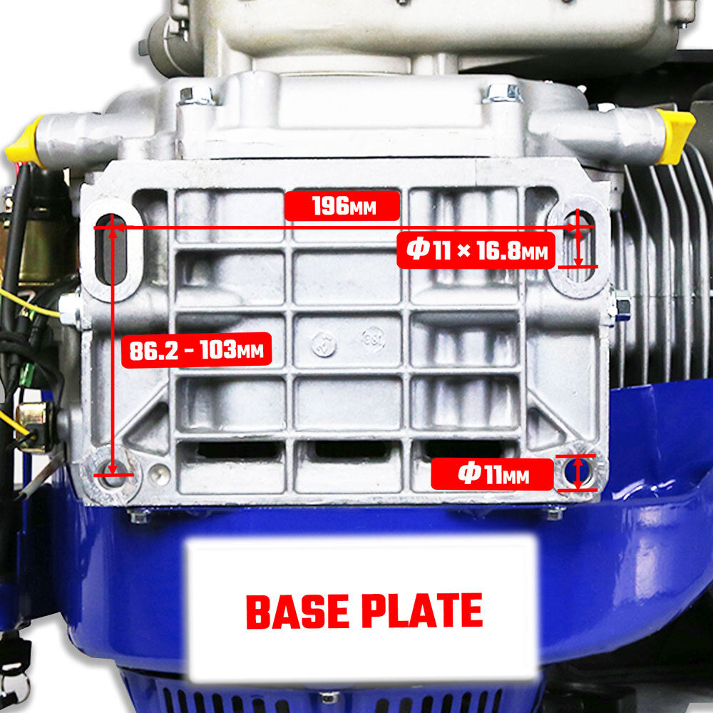 13HP OHV Petrol Engine Stationary Motor Hori. Shaft Electric Start Part No.: SPE13 C26