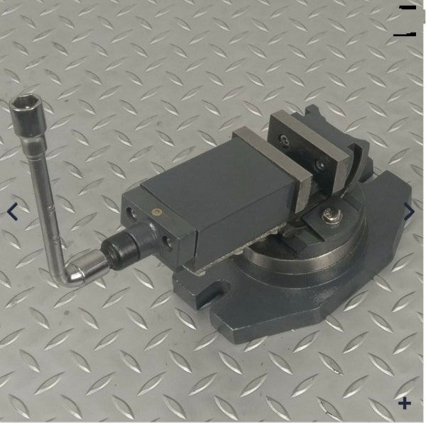 50mm MILLING MACHINE VICE Bi Axis 2 way Swivel Base Part No.: SUMV050 Code No. 4
