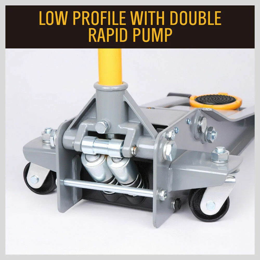 3-T H/D Hyd. Floor Jack – L/Profile Rapid Dual Pump Quick Lift Part No. SJ3T C19