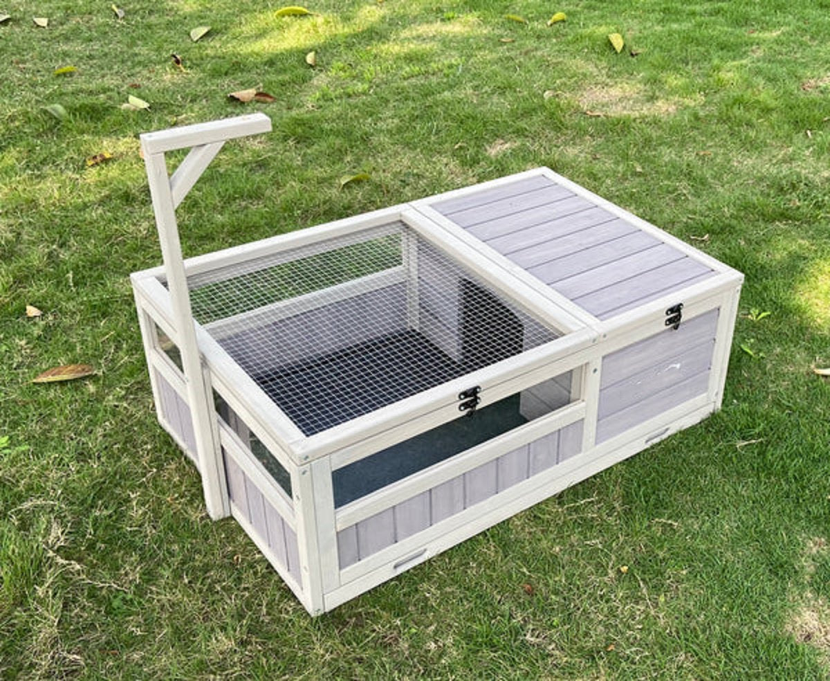 Wooden Tortoise House Large Tortoise Part No.: STH Upgraded Weatherproof Code 41