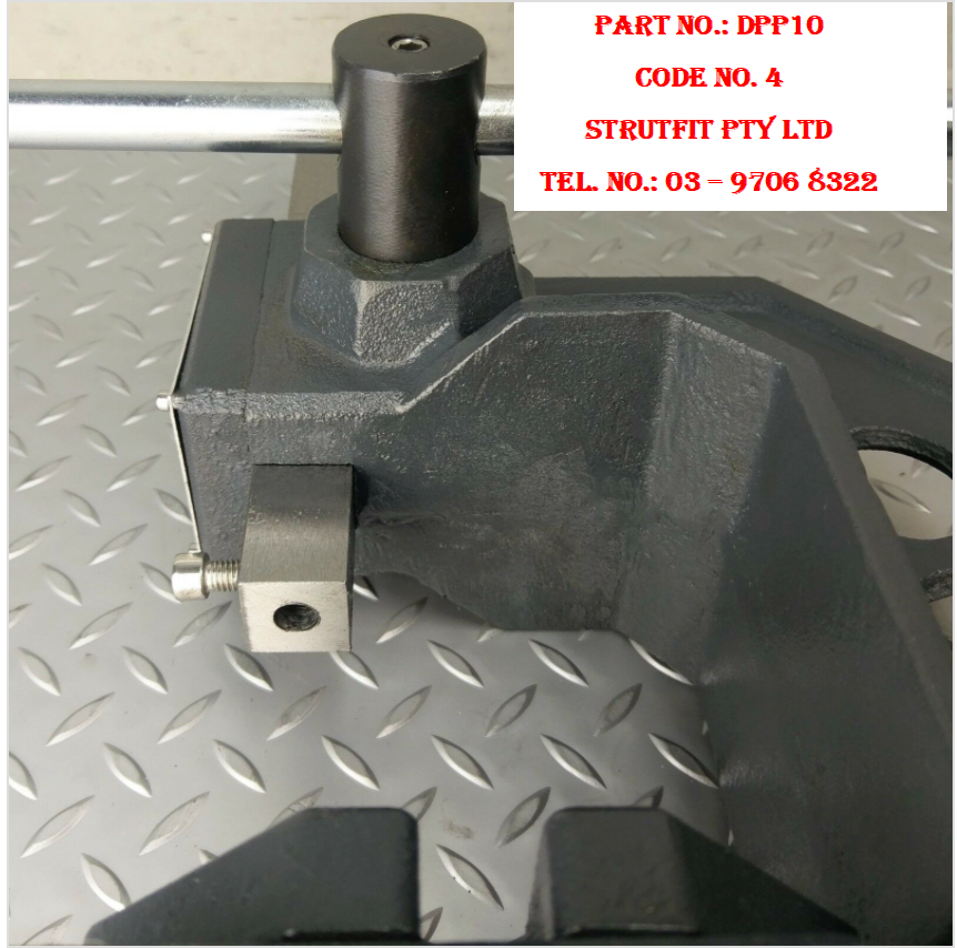 ARBOR PRESS 1 Ton OPTIMUM Precision w bore hole Bearing Riveting Staking Punch Part No : DDP10