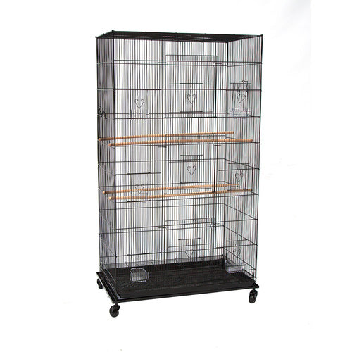 BIRD CAGE for small birds on castors 75*45*140 cm Part No.: S80405 Code No. 17