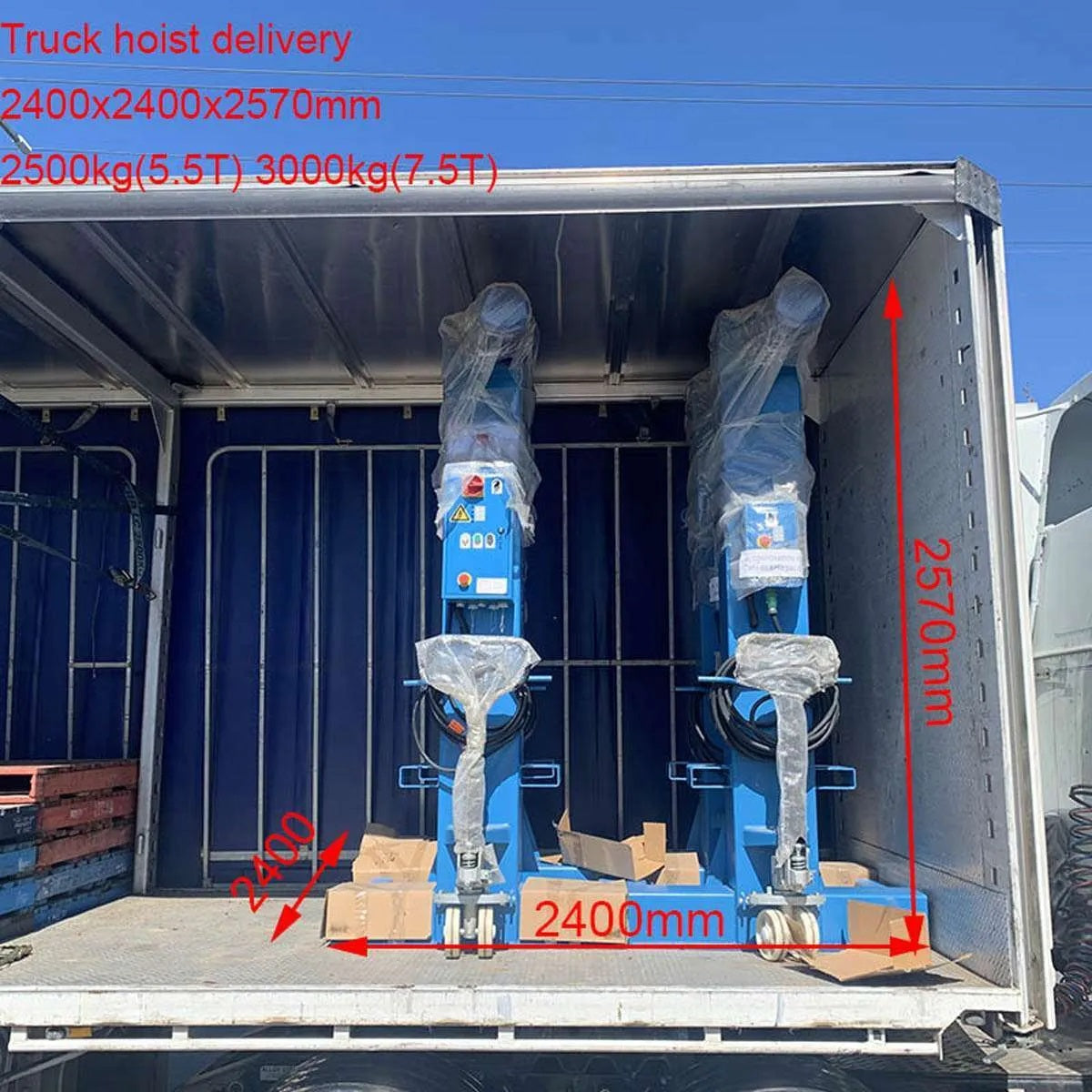 TRUCK/BUS HOIST MOBILE COLUMN Part No SMCL175-4 Code No. 13