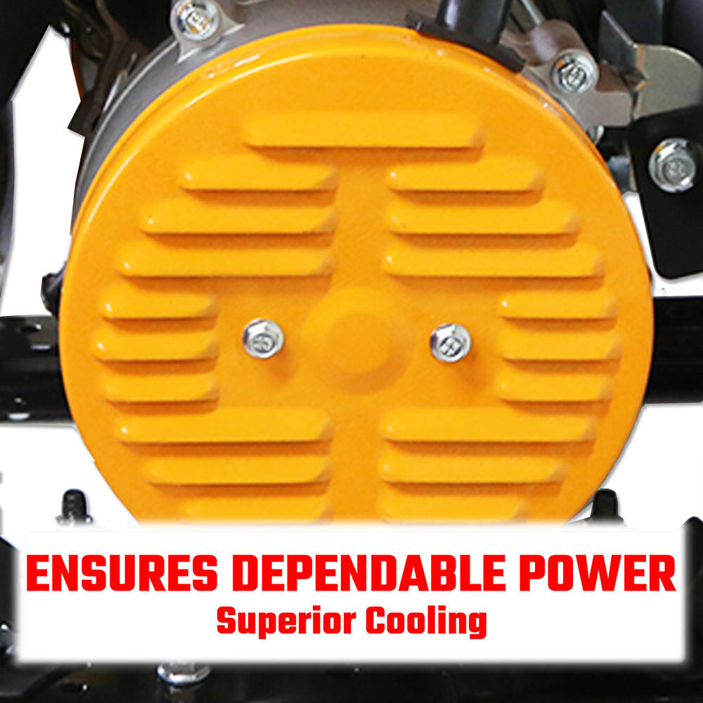 Petrol Generator 4200W Max Site Camping Portable Backup Power Supply Part No.: SPG4200W Code 26