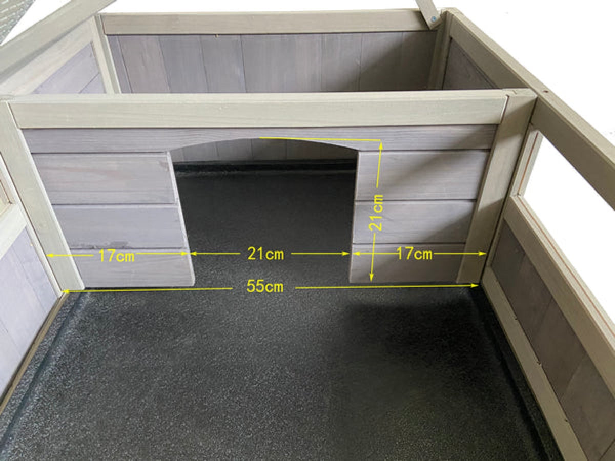 Wooden Tortoise House Large Tortoise Part No.: STH Upgraded Weatherproof Code 41