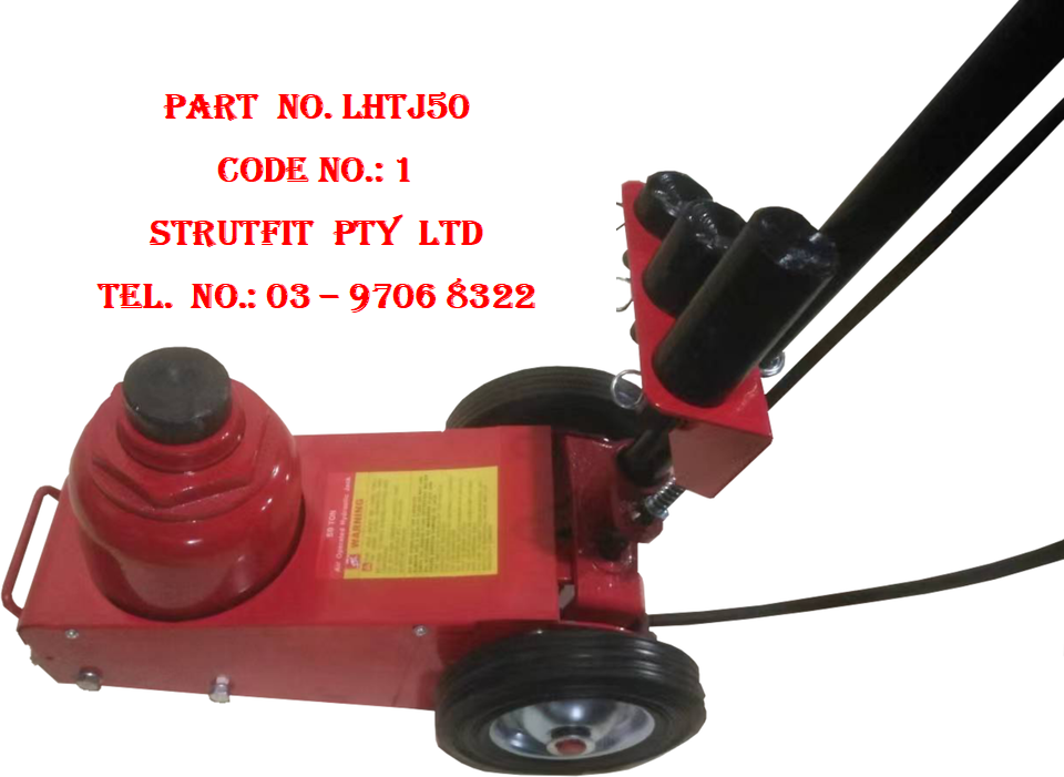 AIR HYDRAULIC JACK 50Ton TRUCK TROLLEY FLOOR JACK part no: LHTJ50 code:1