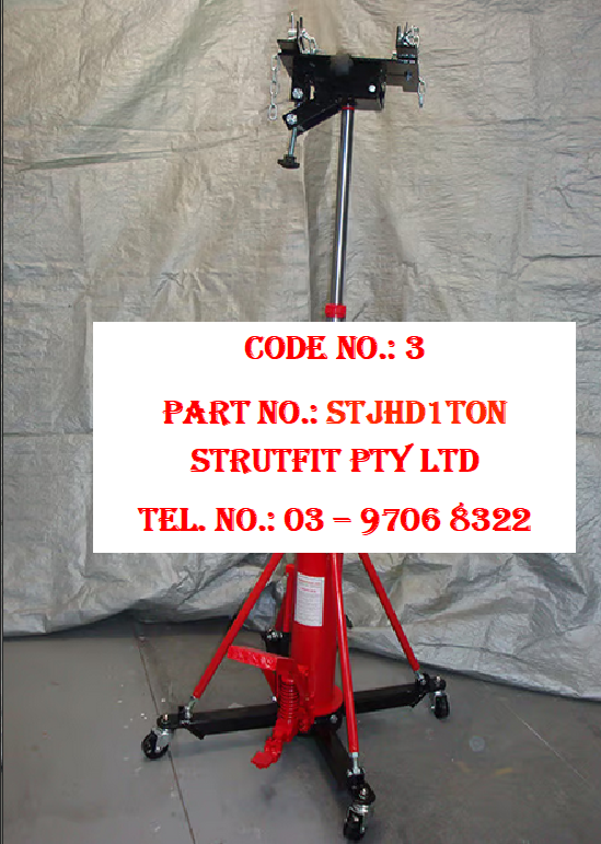 TRANSMISSION JACK – Heavy Duty 1 ton Part No.: STJHD1Ton C3