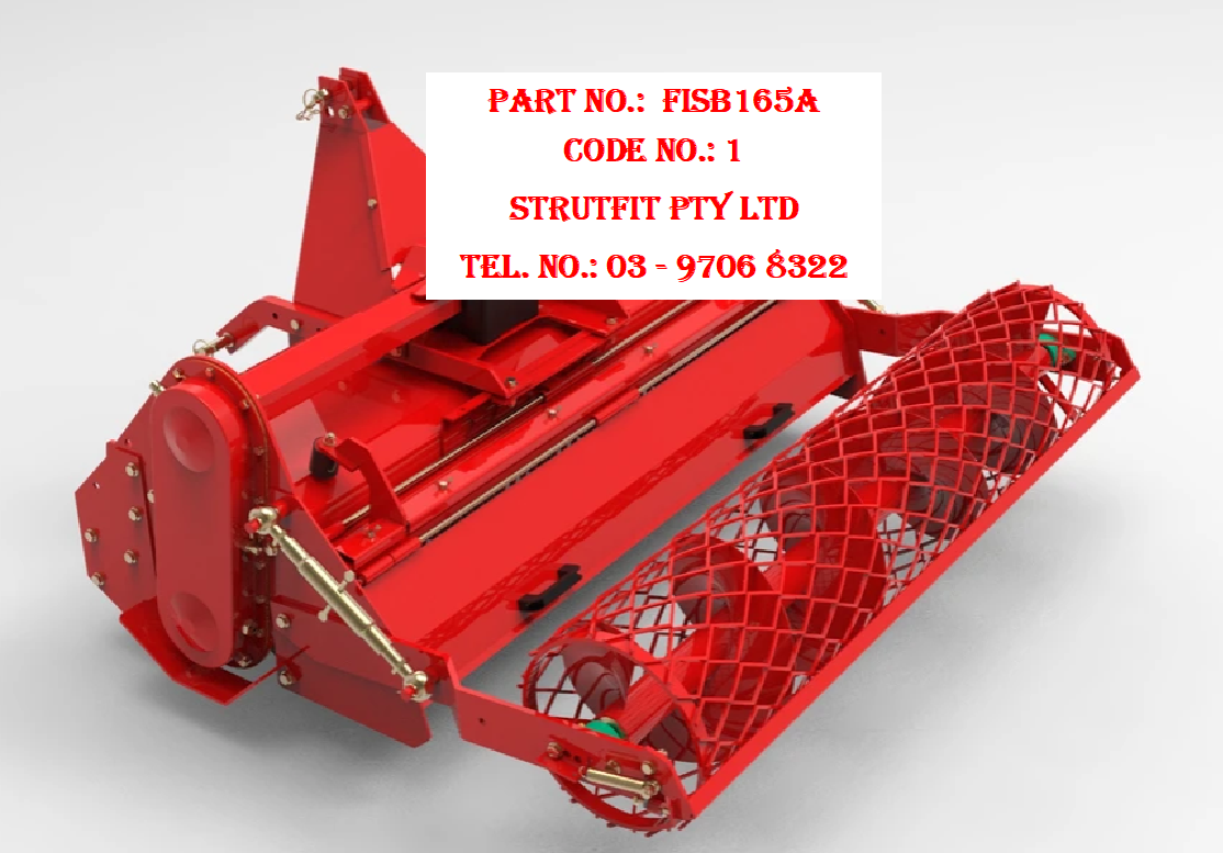STONE BURRIER 165cm PTO shaft + clutch Part No.: FISB165A Code 1