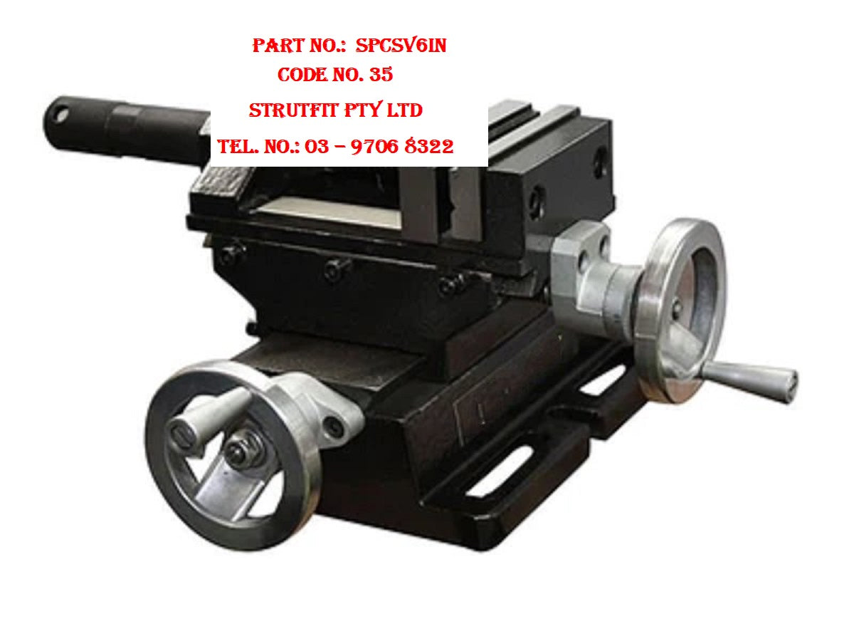 6 inch Precision CROSS SLIDE VICE Part No.: SPCSV6in C35