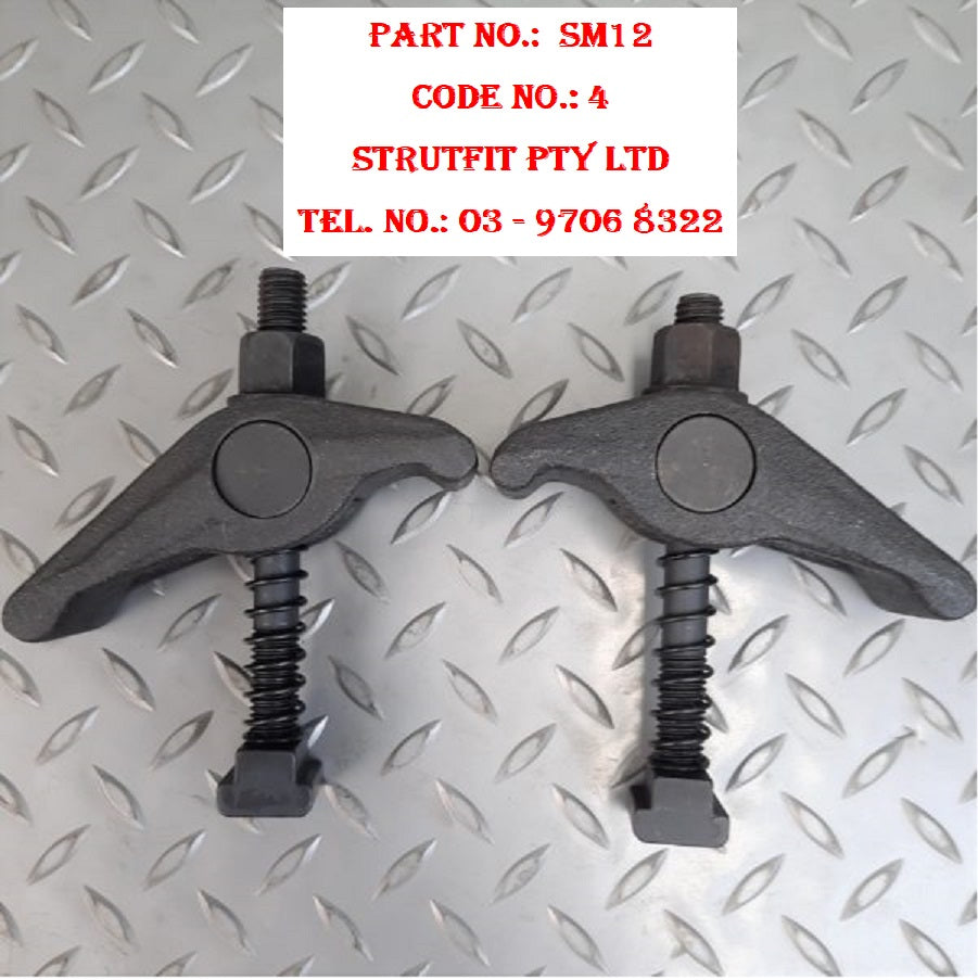 TOGGLE CLAMPS T-SLOT M12 Hold Down Forged U Rotary Tables Jigs Mill Drilling Part No : M12