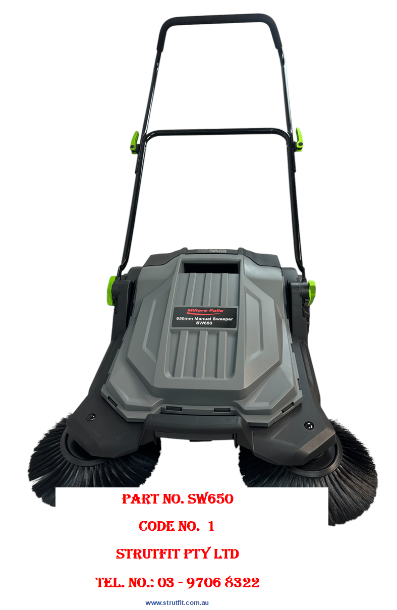 650mm FLOOR SWEEPER Part No.: SW650 C1