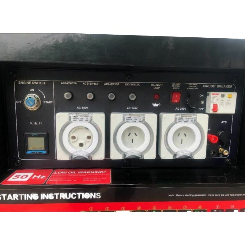 GENERATOR - 11kW,13.75kVa Silenced Diesel 870cc Electric Start part: GSD13000Q