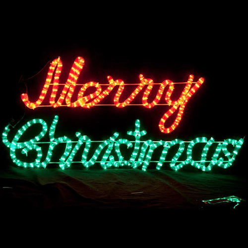 LED Animated Merry Christmas Motif Rope Light Part No.: S14024 Code No.: 17
