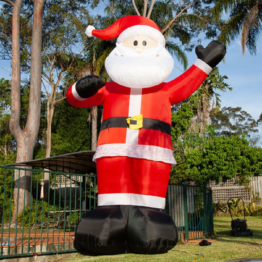 5M Height Inflatable Santa Claus with Light for Christmas Deco Part No.: SSA430 Code No.: 17