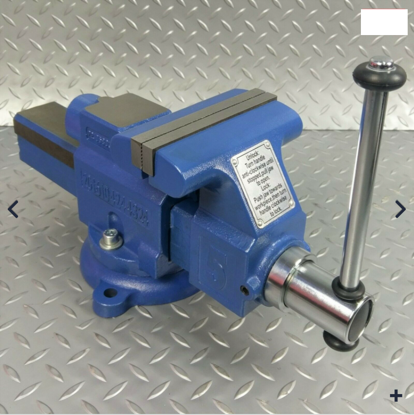PROFESSIONAL BENCH CLAMP Weiss Vice 100mm 4"-5" Quick Action Pt No : QA100 Code 4