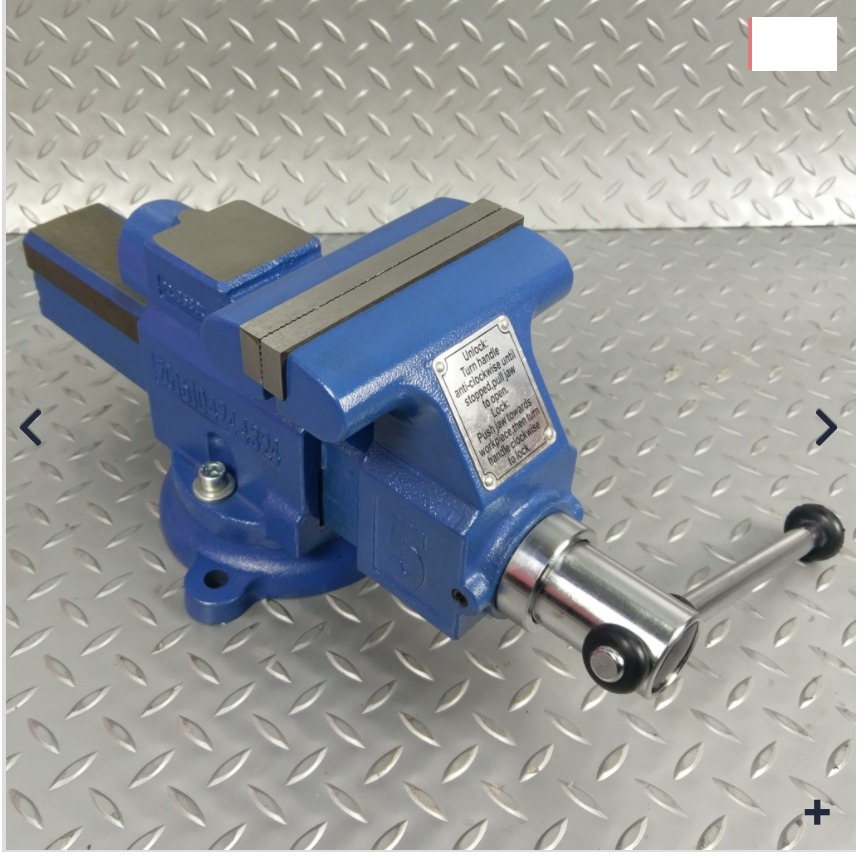 PROFESSIONAL BENCH CLAMP Weiss Vice 100mm 4"-5" Quick Action Pt No : QA100 Code 4